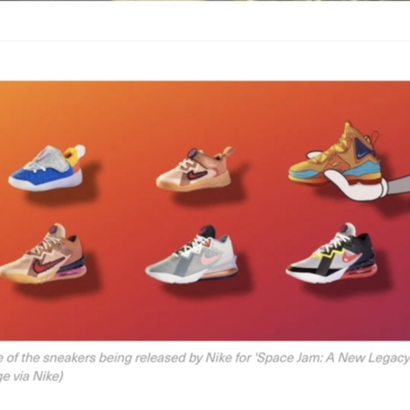 Nike RARE HTF LeBron James Space Jam A New Legacy basketball sneakers black 11.5 - Picture 3 of 11